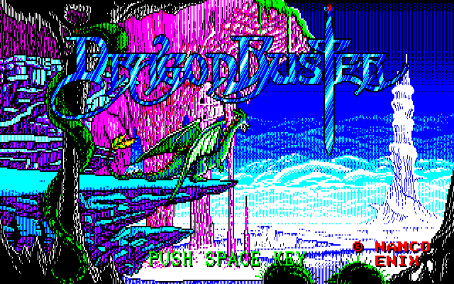 ドラゴンバスター Dragon Buster' for Famicom! . #dragonbuster #nintendo